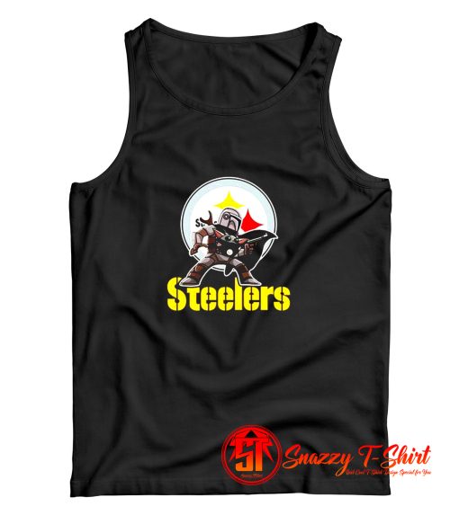 Mandalorian Yoda Pittsburgh Steelers Tank Top