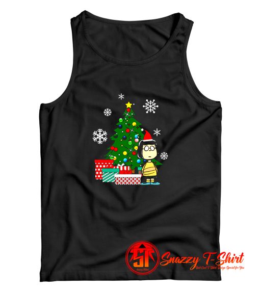 Marcie Peanuts Around The Christmas Tree Tank Top