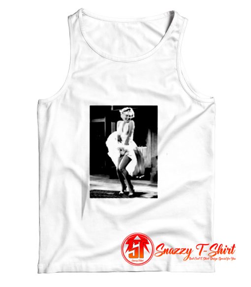 Marilyn Monroe 7 Year Itch White Dress Tank Top