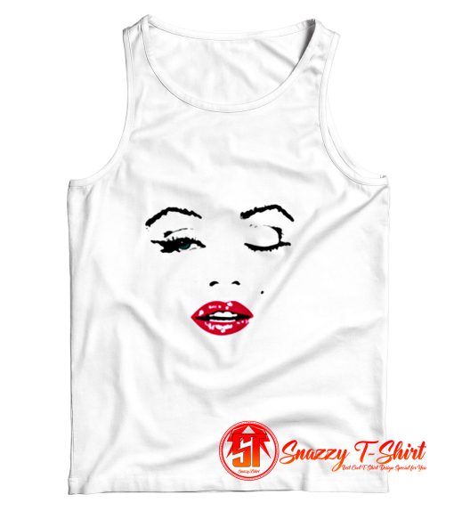 Marilyn Monroe Face Tank Top