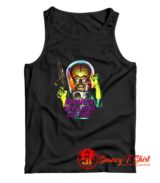 Mars Attacks Intelligent Life Tank Top