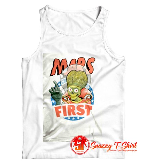 Mars attacks Alien Tank Top