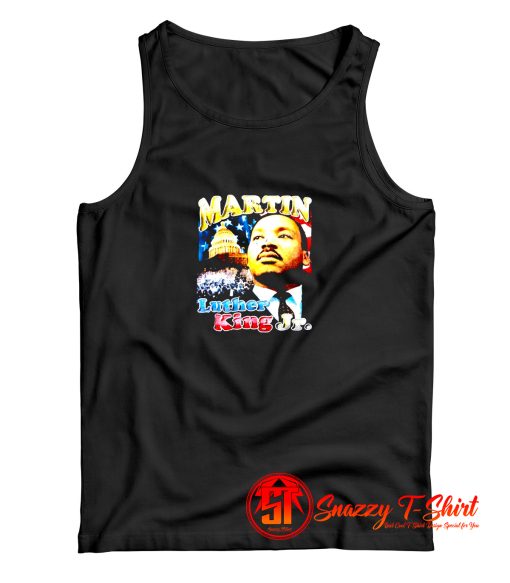 Martin Luther King Distressed 90s Vintage Tank Top