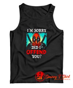 Marvel Deadpool Did I Offend You Tank Top