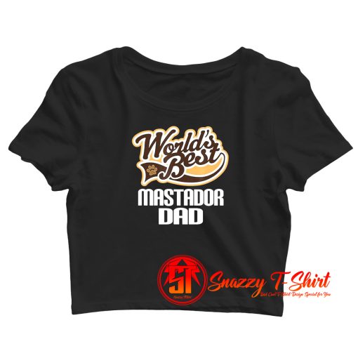 Mastador Dog Dad Crop Top Shirt