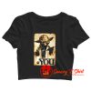 Master Yoda signature may the Force be with you Crop Top Shirt