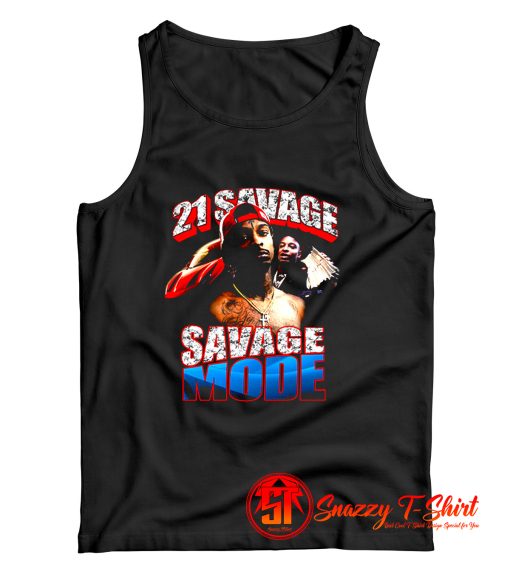 Match Jordan 1 Top 3 Savage Mode 21 Savage Tank Top