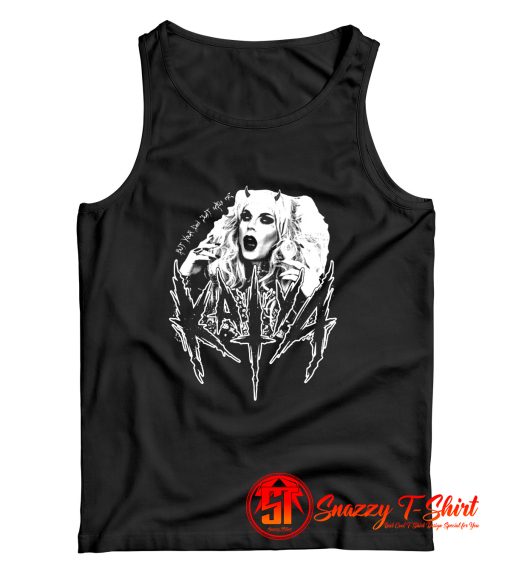 Me Katya Black Metal Tank Top