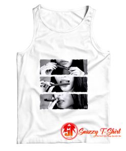 Megan Fox Hippie Joint Weed Bong Blunt Stoner Pot Pothead Sativa Dope Hipster Tank Top