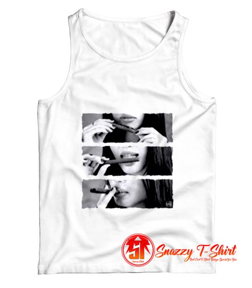 Megan Fox Hippie Joint Weed Bong Blunt Stoner Pot Pothead Sativa Dope Hipster Tank Top