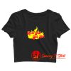 Megan Thee Stallion Real Hot Girl Flame Crop Top Shirt