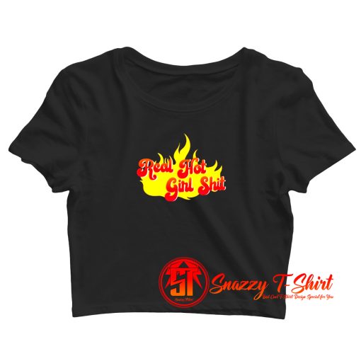 Megan Thee Stallion Real Hot Girl Flame Crop Top Shirt