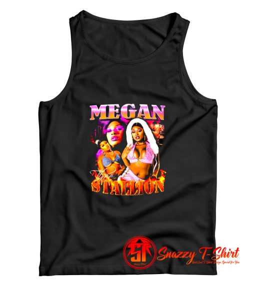 Megan Thee Stallion Vintage inspired 90s Rap Tank Top