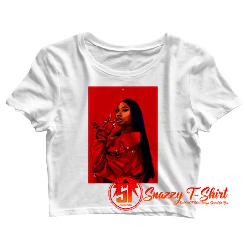 Megantheestallion real hot girl Crop Top Shirt