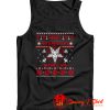 Merry Antichristmas Satan Claus Ugly Christmas Tank Top