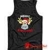 Merry Christmas 2020 Quarantine Reindeer Mask Christmas Tank Top