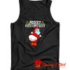 Merry Christmas 2020 Quarantine Santa Face Maskchristmas Tank Top