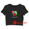 Merry Christmas 2020 Santa Quarantine Crop Top Shirt