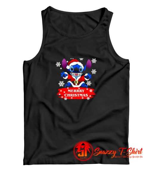 Merry Christmas Lilo and Stitch Disney Tank Top