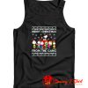 Merry Christmas The Peanuts Gang Tank Top