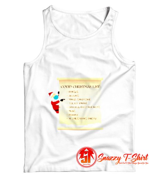 Merry Christmask ugly christmas Tank Top