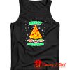 Merry Crustmas Christmas Pizza Tank Top