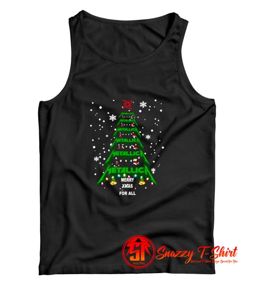 Merry Xmas For all Metallica Christmas Tank Top