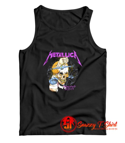 Metallica Damaged Justice 88 Tour Tank Top