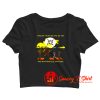 Metallica Snoopy And Charlie Brown Forever Trusting Crop Top Shirt