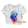 Metroid Samus Aran Cute Hot Sexy Girl Female Arcade Retro Crop Top Shirt