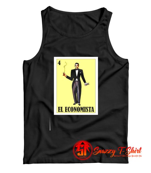 Mexican Bingo Regalo para Economista Tank Top