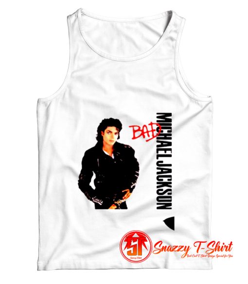 Michael Jackson Bad Graphic Tank Top