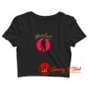 Michael Jackson Beat It Red Circle Crop Top Shirt