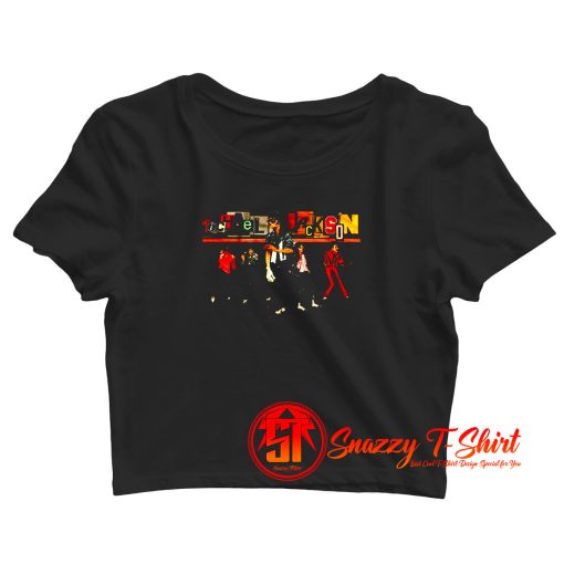 Michael Jackson Black Version Crop Top Shirt