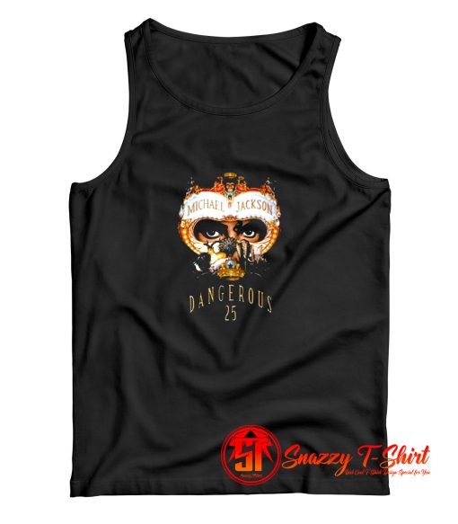 Michael Jackson Dangerous Vintage Tank Top