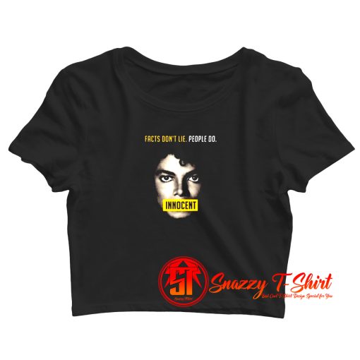 Michael Jackson Innocent Crop Top Shirt