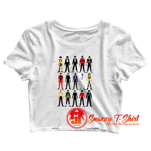 Michael Jackson Performance Crop Top Shirt