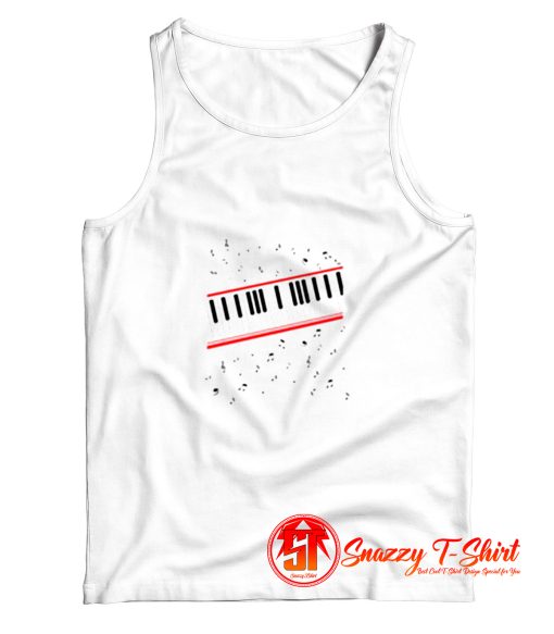 Michael Jackson Piano Beat It Retro Tank Top