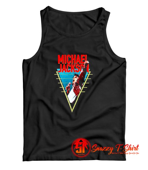 Michael Jackson Singer Tank Top