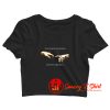 Michelangelo Creation Of Adam Crop Top Shirt