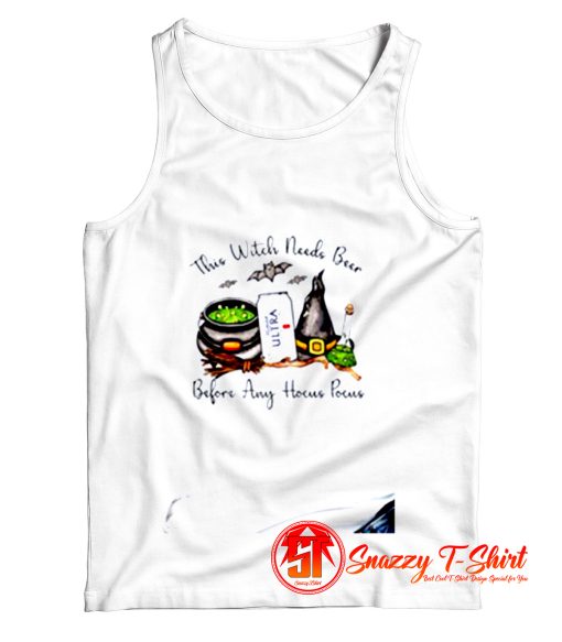 Michelob Ultra This witch needs beer Tank Top