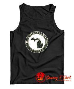 Michigan Lansing Retro Tank Top