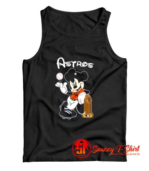 Mickey Baseball Houston Champion Funny Tank Top