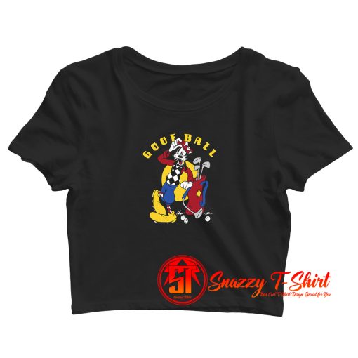 Mickey Co Goofy Goofball 90s Vintage Crop Top Shirt