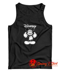 Mickey Mouse Disobey Anonymous Mask Tank Top