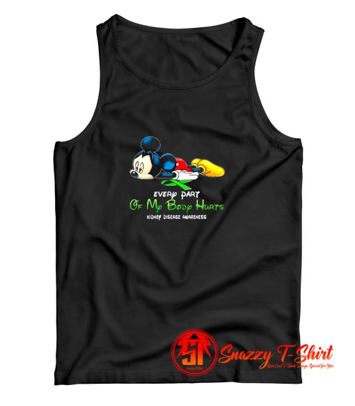 Mickey Mouse Every Part Tank Top