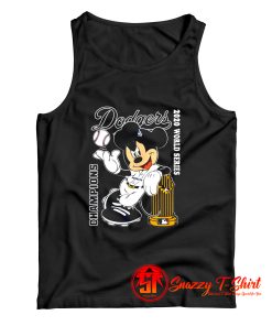 Mickey Mouse LA Dodgers 2020 World Series Champions Tank Top