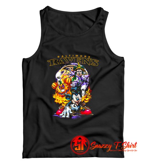 Mickey Mouse Pumpkin Halloween Tank Top