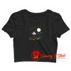 Mickey Mouse Starry Night Crop Top Shirt