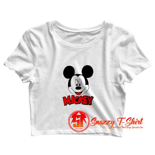 Mickey Mouse Sweat 04 Crop Top Shirt